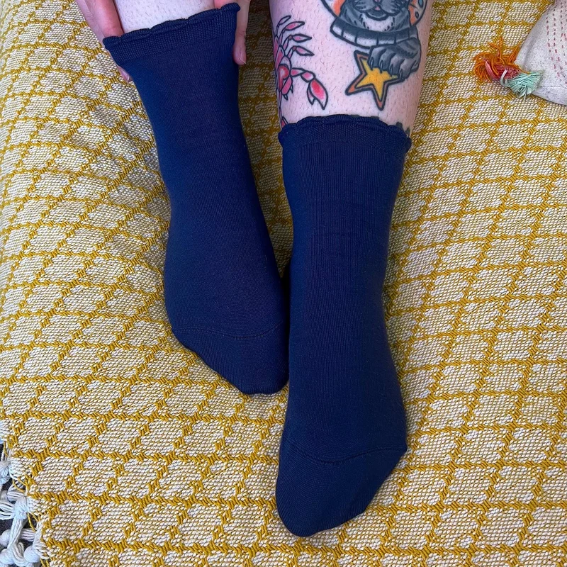 Ultimate Bamboo Ankle Socks - 3 Pairs in Starling