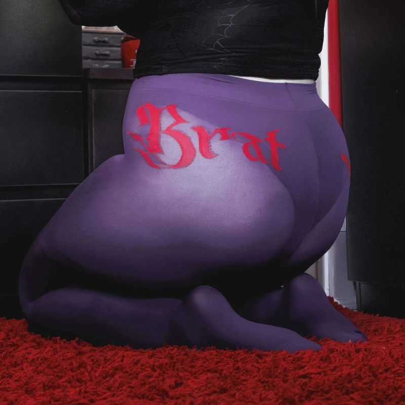 80 Denier Crotchless Tights - Brat