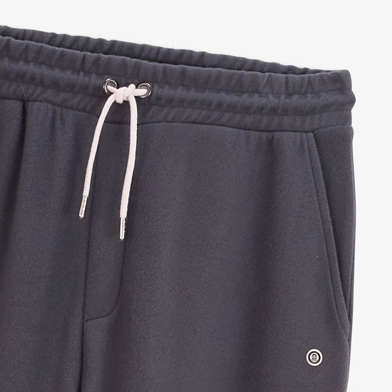 Jogging 100% coton French Rib gris asphalte Paolo