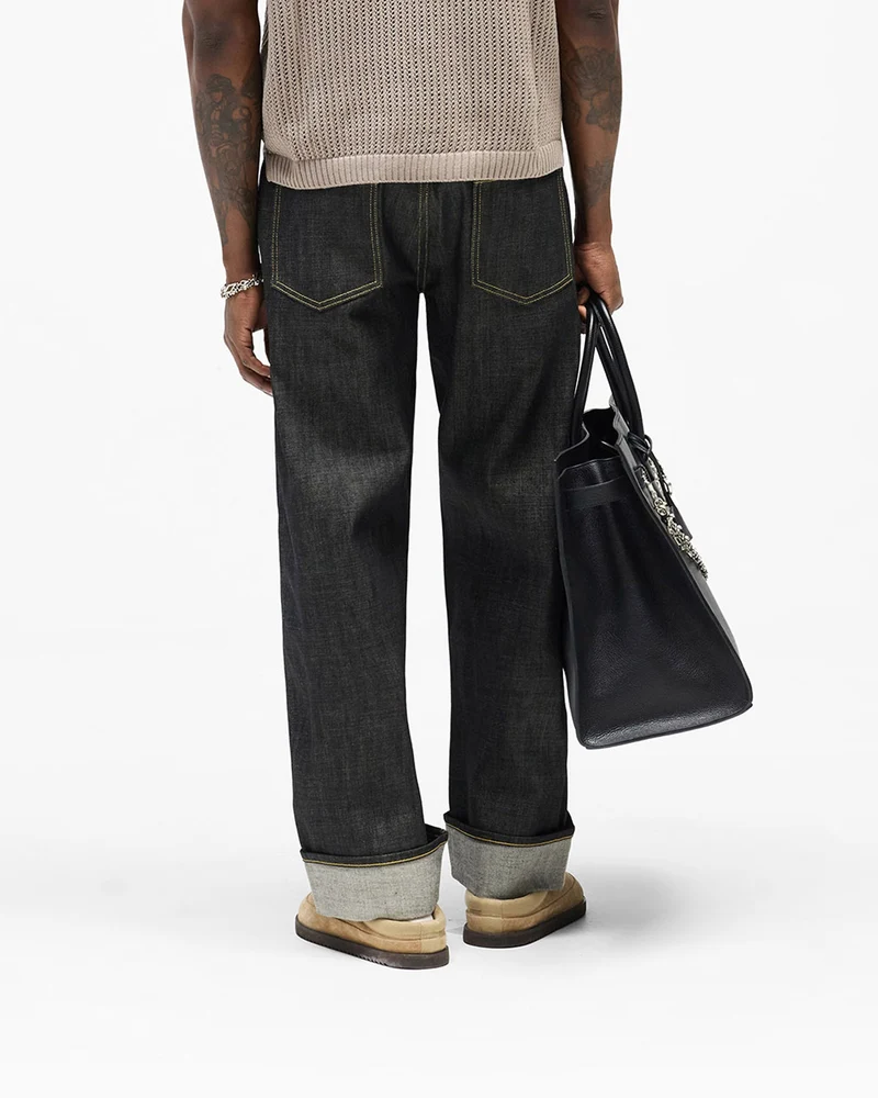 Selvedge Denim - Midnight Black