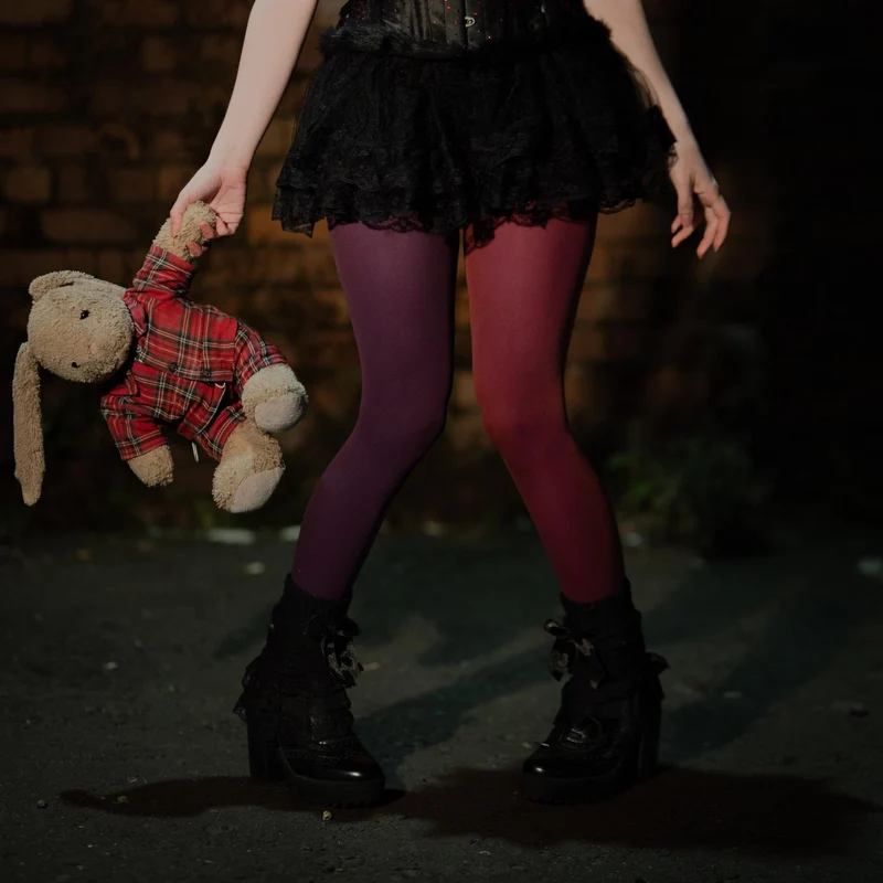 Duo Tights - Plurgundy