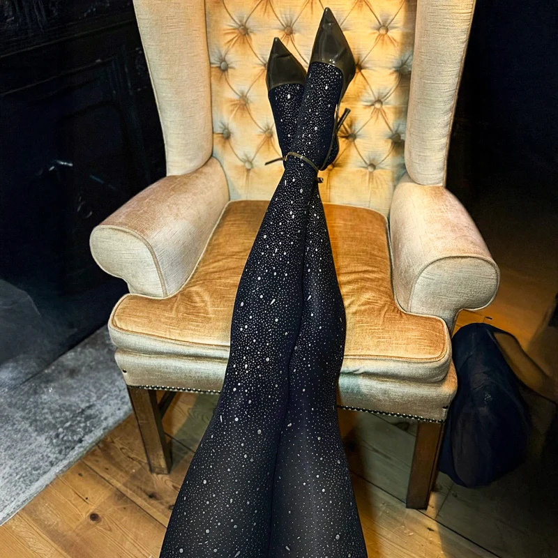 Star Dusted Glitter Tights