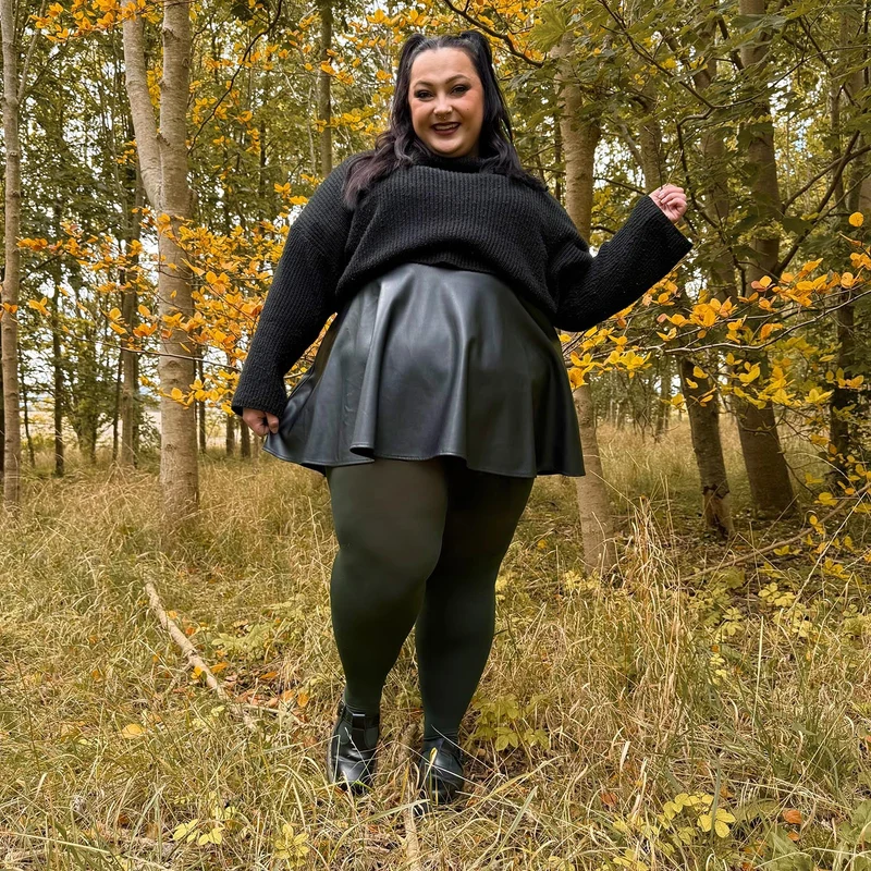 80 Denier Tights - Crocodile