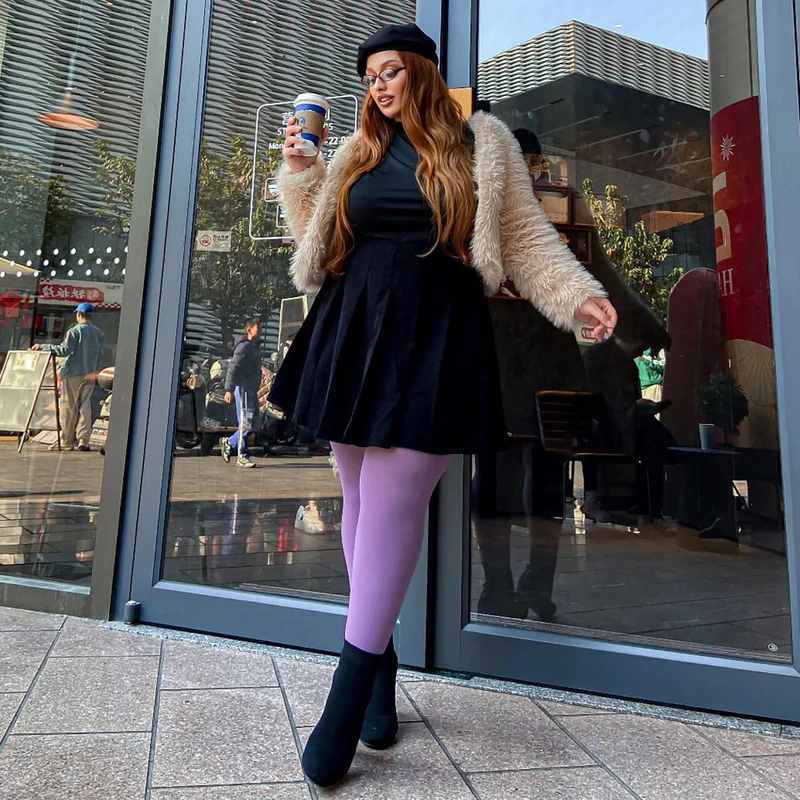 120 Denier Tights - Bats