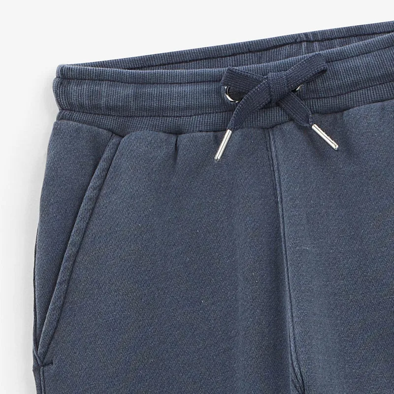 Jogging en molleton garçon bleu foncé