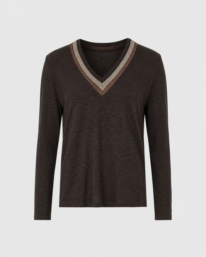 TEE-SHIRT TONGALI marron
