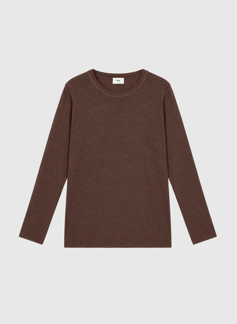 TEE-SHIRT TENINO marron