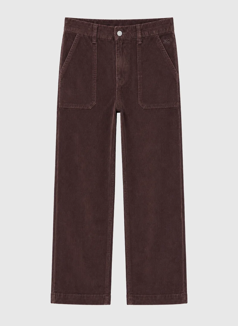 PANTALON PALVY tabac delave