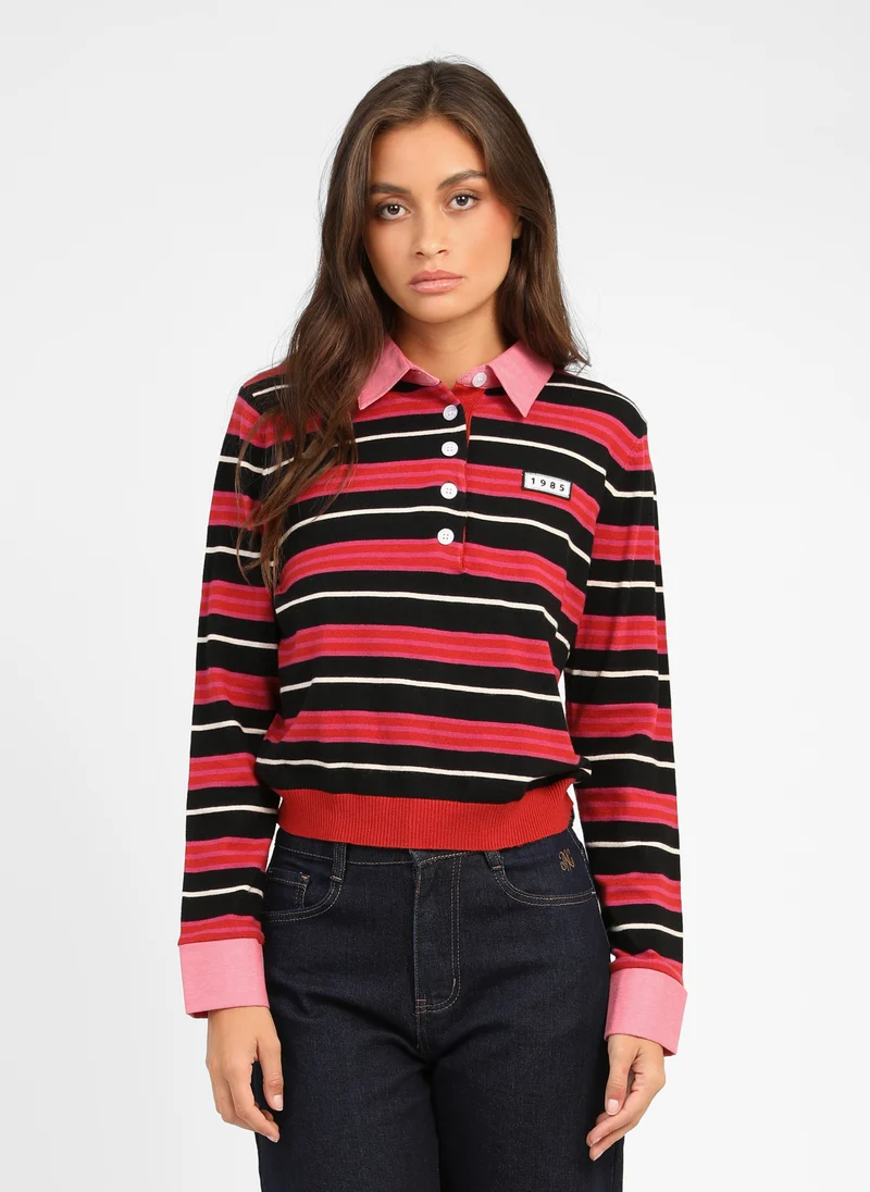 PULL NONA vermillon