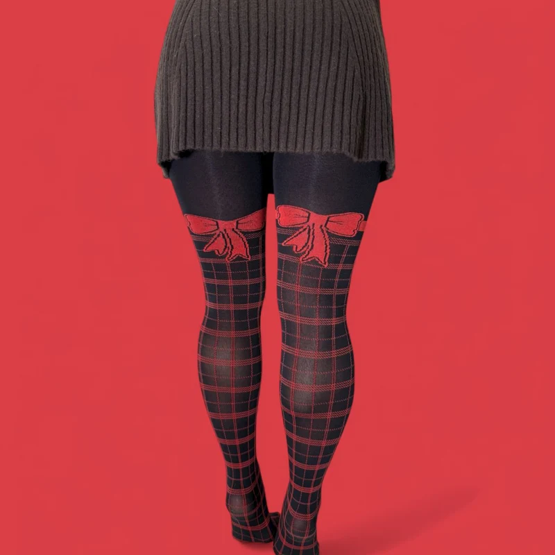 80 Denier Opaque Tights - Gift Wrapped