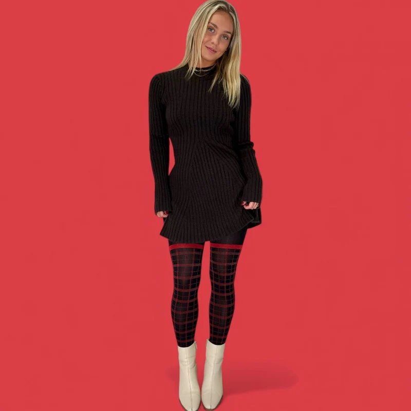 80 Denier Opaque Tights - Gift Wrapped