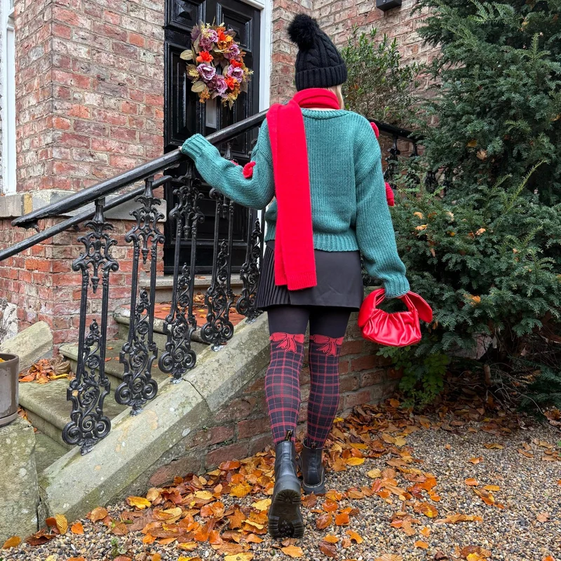 80 Denier Opaque Tights - Gift Wrapped