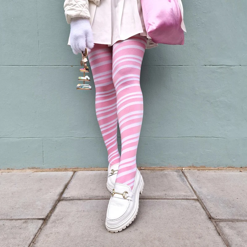 80 Denier Opaque Tights - Sugar Plum