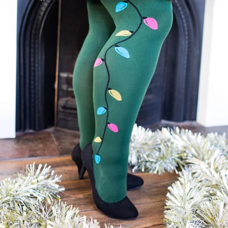80 Denier Opaque Tights - Fairy Lights