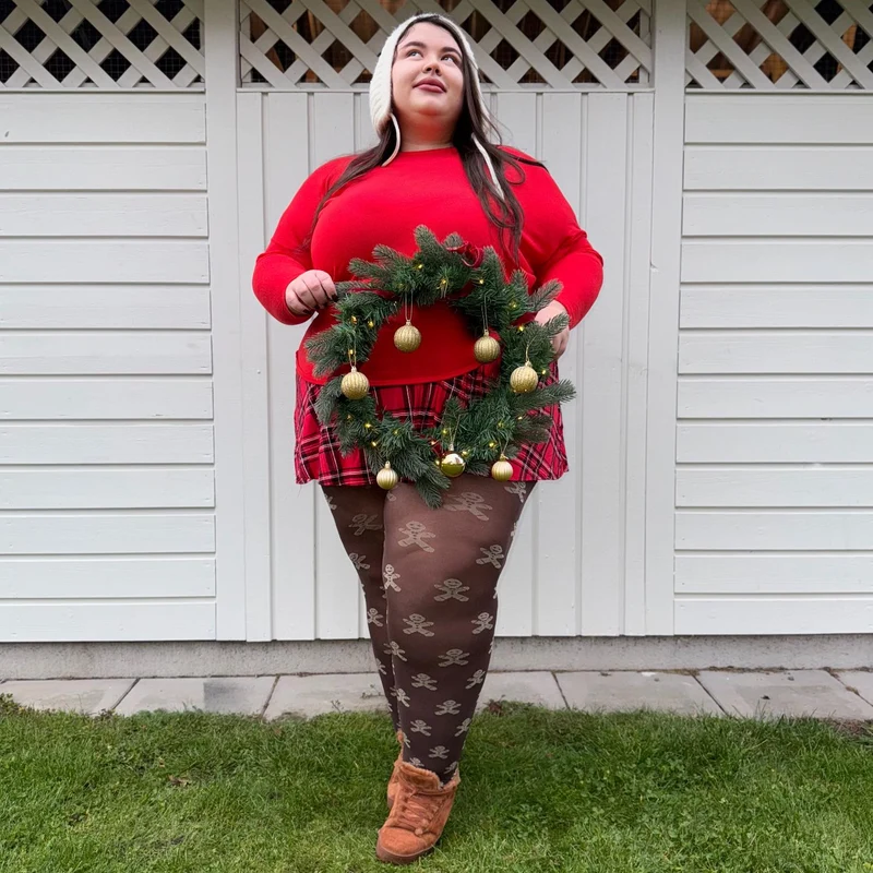 120 Denier Tights - Can't Catch Me - Hot Chocolate