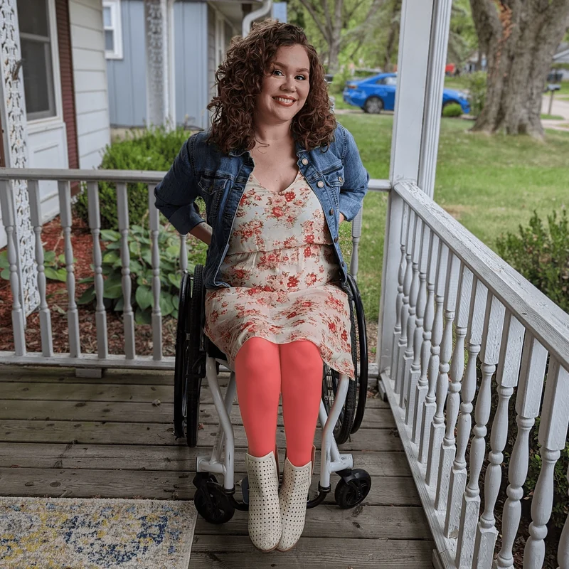 80 Denier Tights - Peach Party