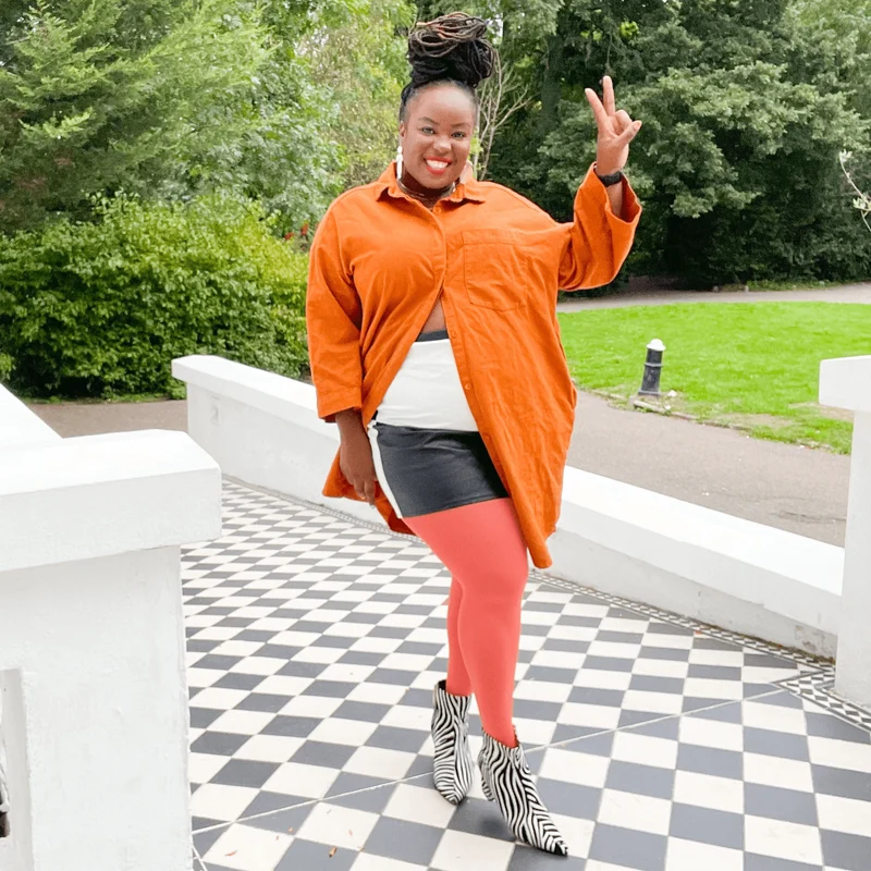 80 Denier Tights - Peach Party