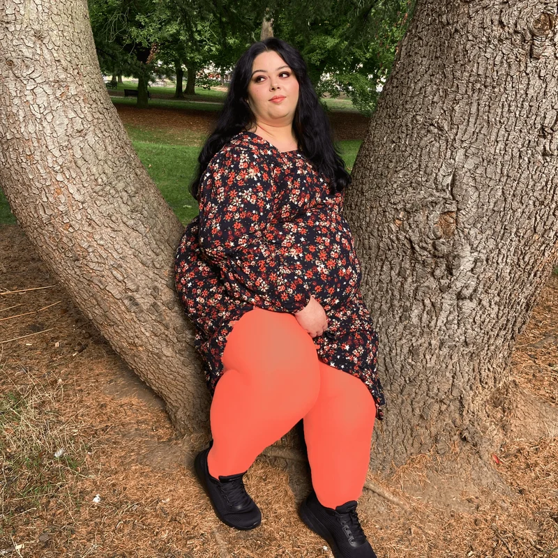 80 Denier Tights - Peach Party