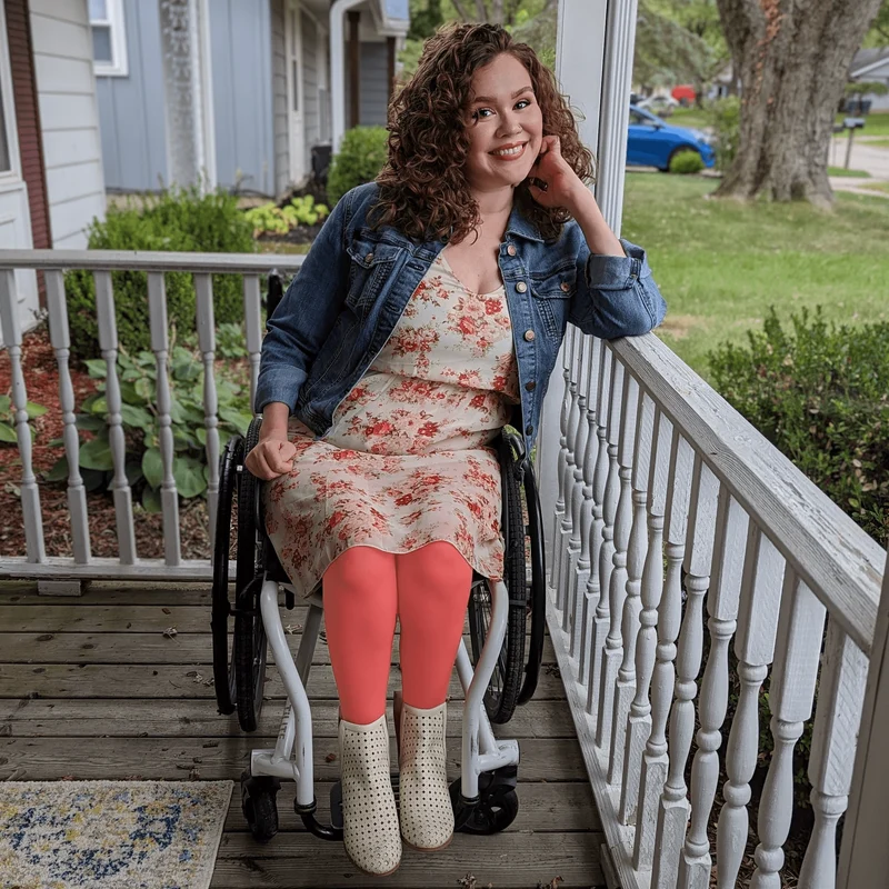 80 Denier Tights - Peach Party