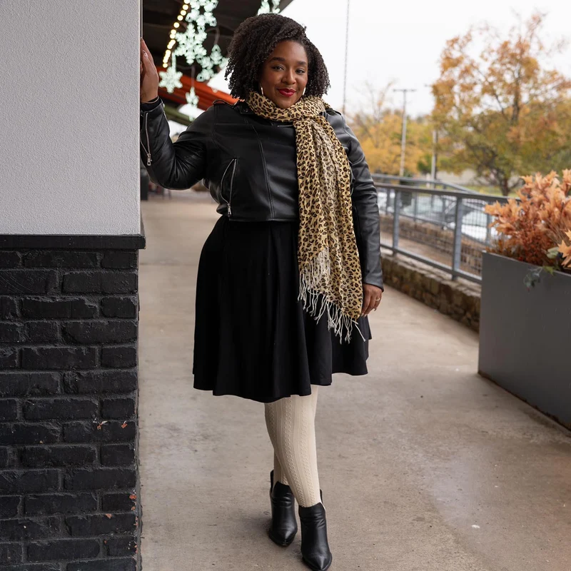 Grannies Cable Knit Wool Tights V2 - Oatmeal
