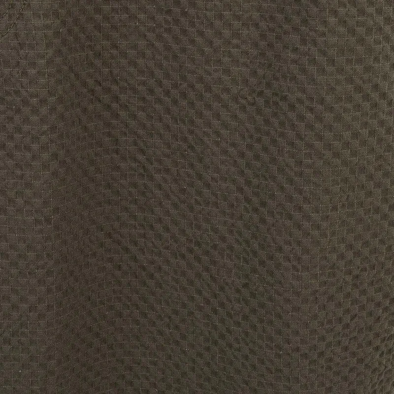 Pantalon 558 en coton seersucker avec taille élastique marron argile