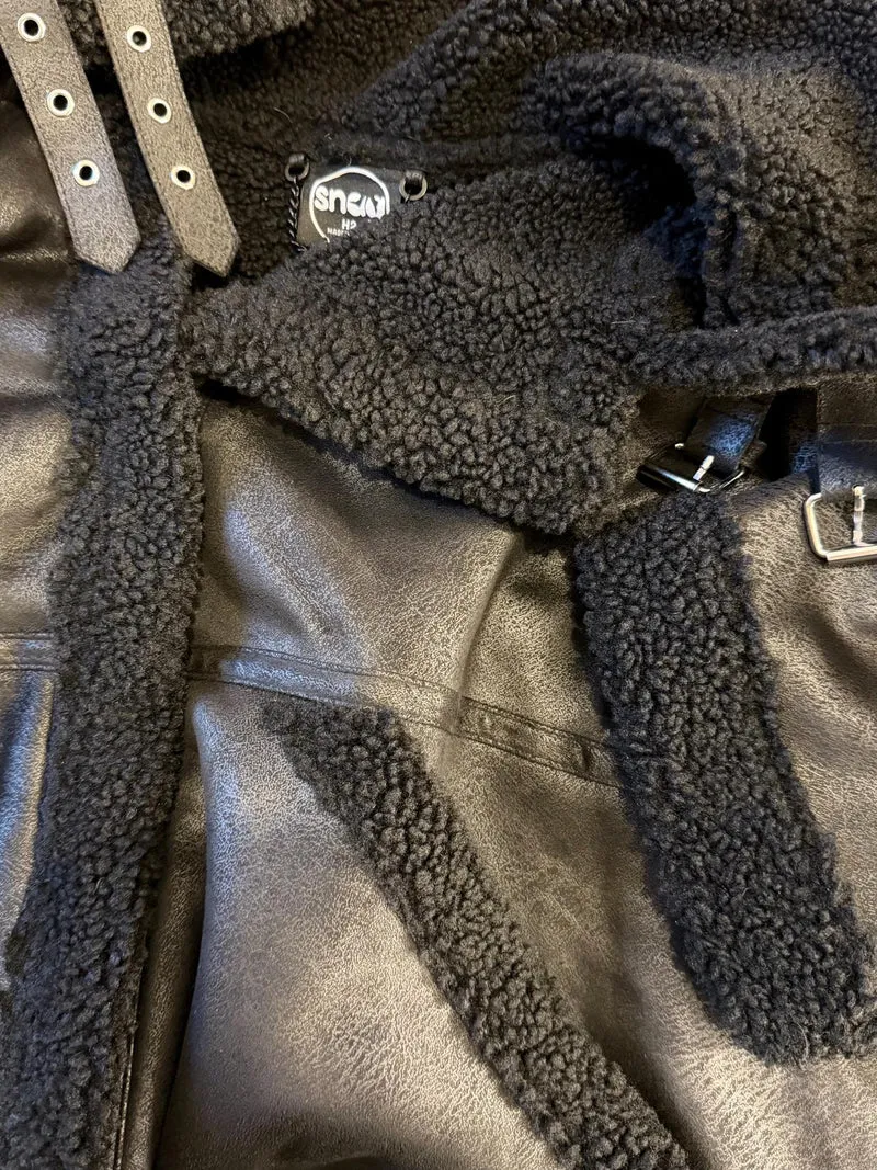 Bessie Aviator Jacket - Black