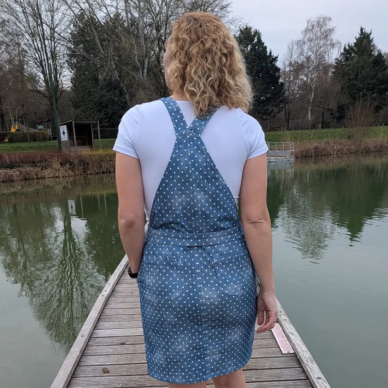 Tissu Denim Léger Stretch, Coton - Davilo