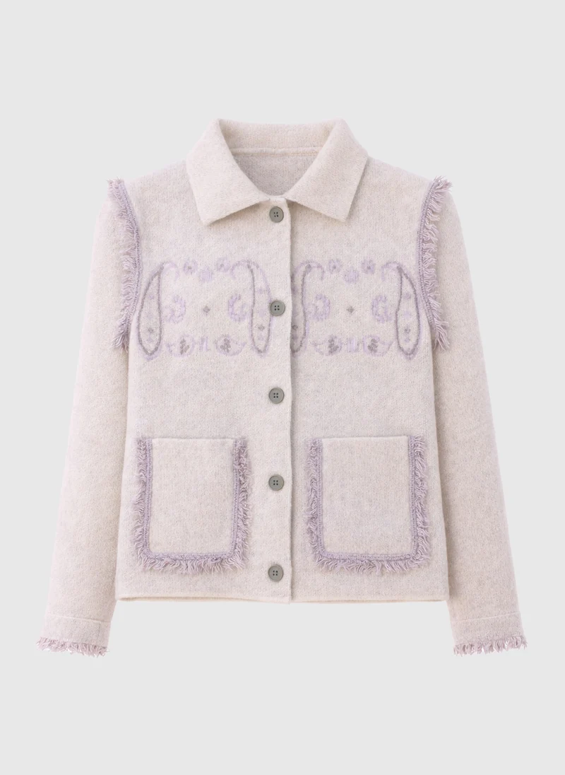 GILET NISANI vanille