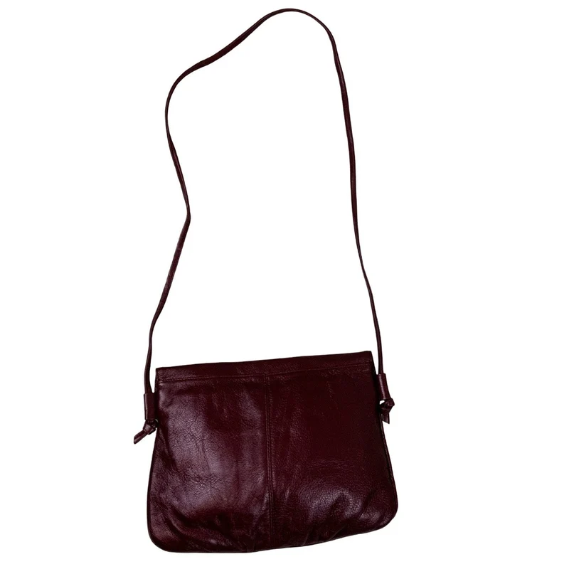 Vintage 90s does 70s Burgundy Black Snakeskin Shoulder Patchwork Purse Shoulder