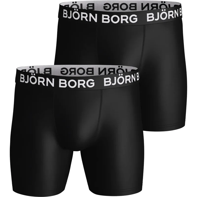 PACK DE 2 BOXERS SPORTS MICROFIBRE