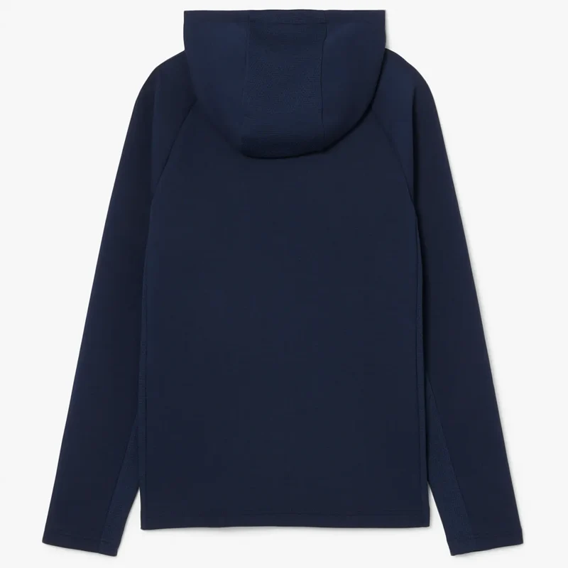 SWEAT LACOSTE CORE PERRFORMANCE A CAPUCHE FZ MESH