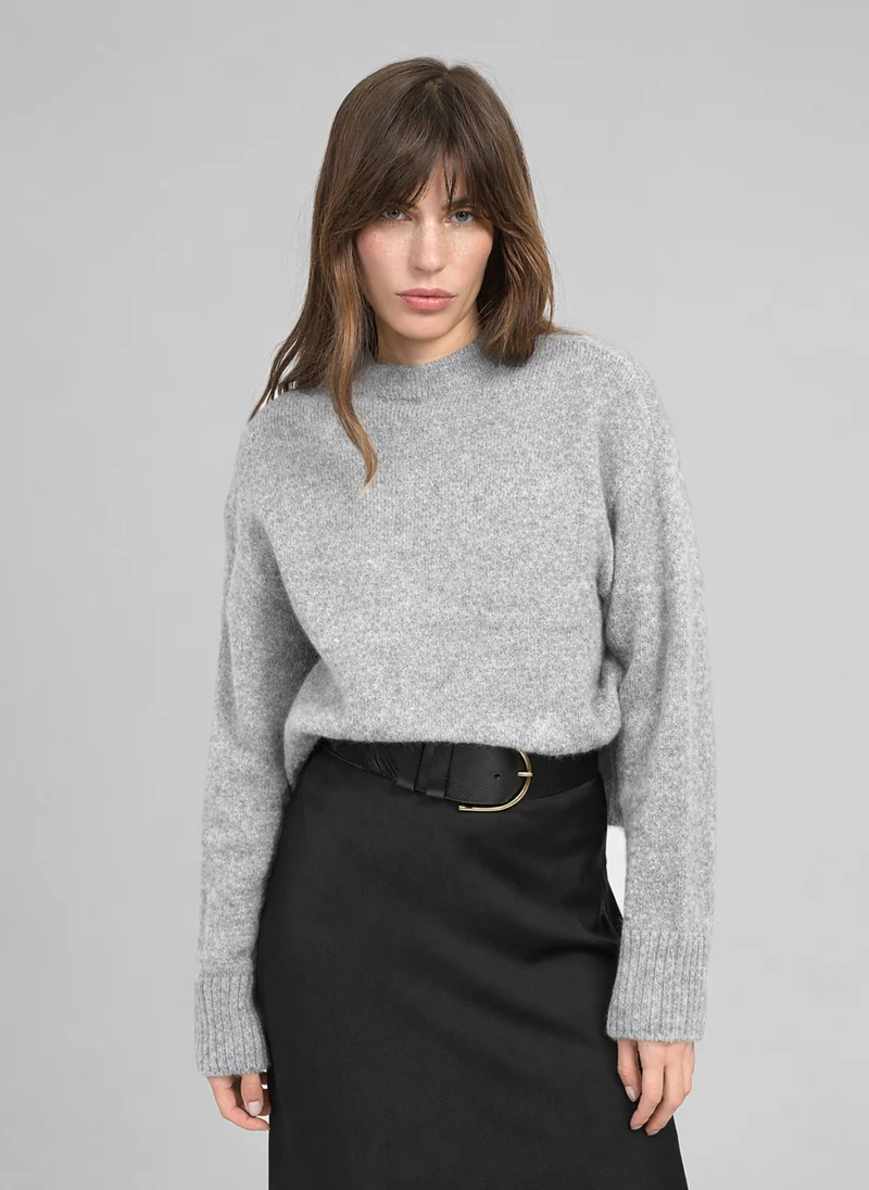 PULL LORANA gris clair