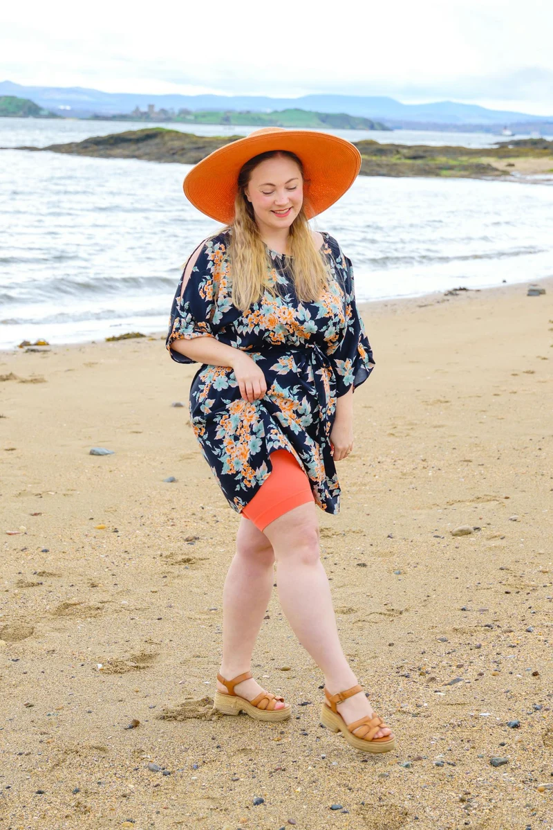 Stay Cool Chub Rub Shorts - Hot Coral