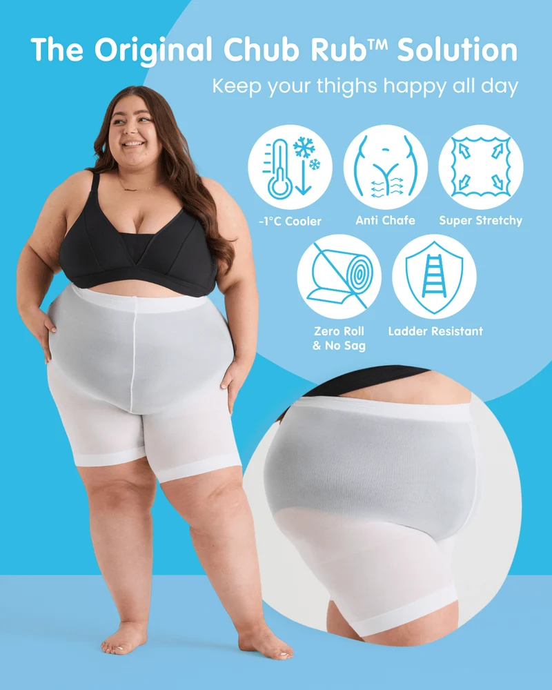 Stay Cool Chub Rub Shorts - Cherry