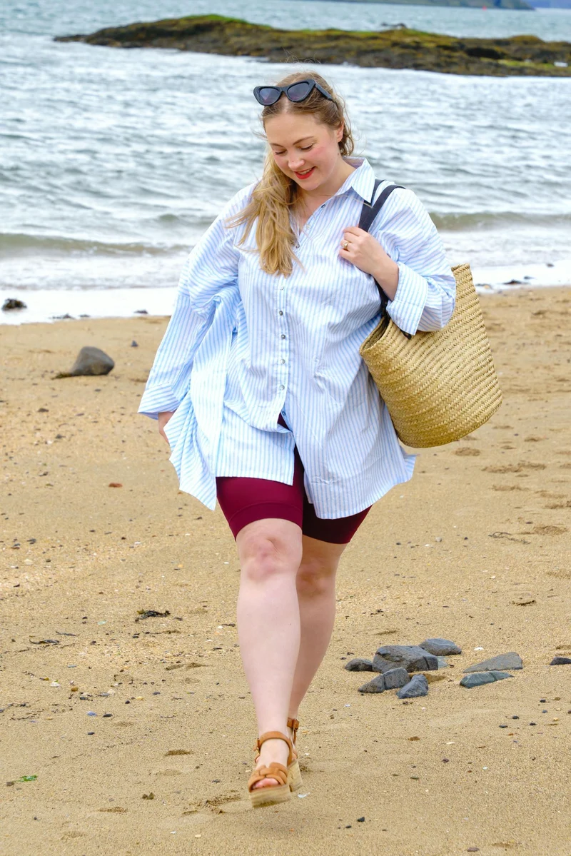 Stay Cool Chub Rub Shorts - Cherry