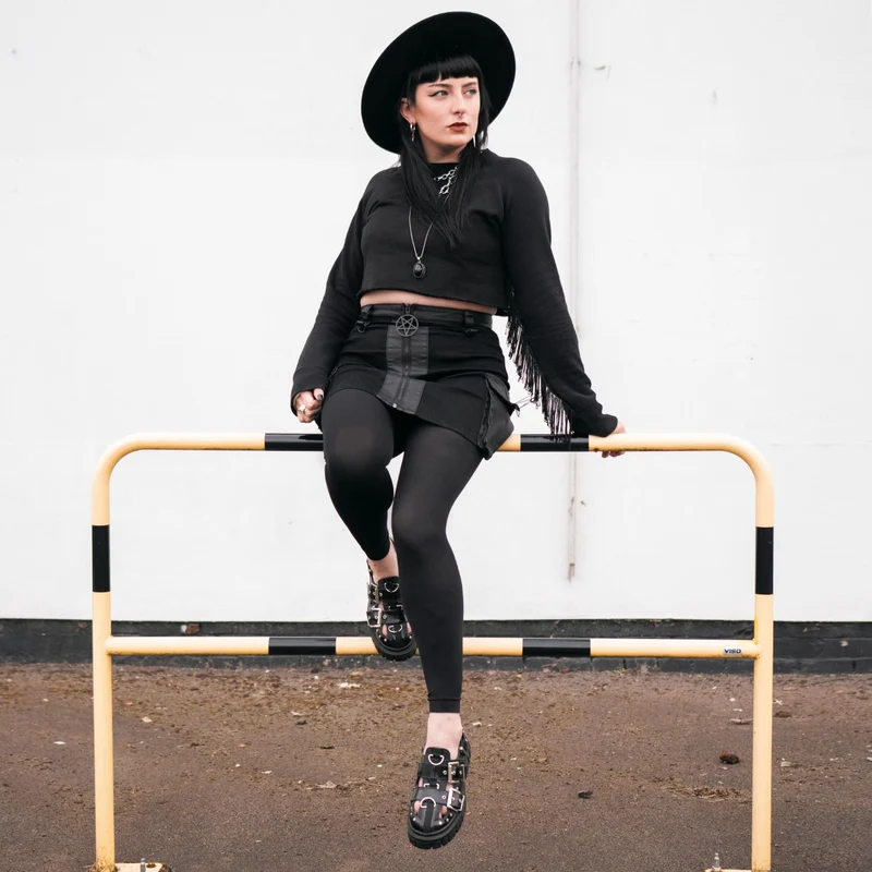 Stay Cool Footless 80 Denier Tights - Black