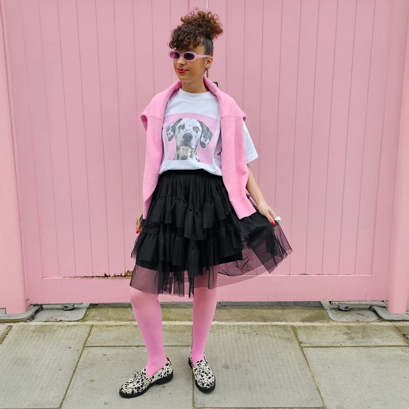 Mesh Skirt - Black