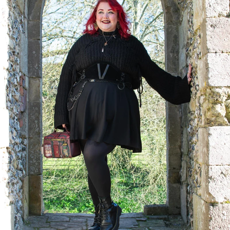80 Denier Opaque Tights - Moon Phases