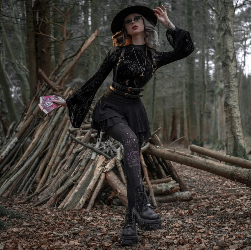 80 Denier Opaque Tights - Tarot