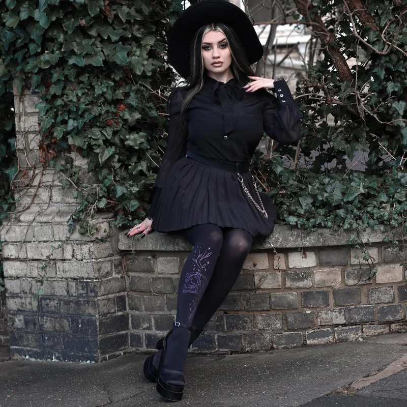 80 Denier Opaque Tights - Tarot