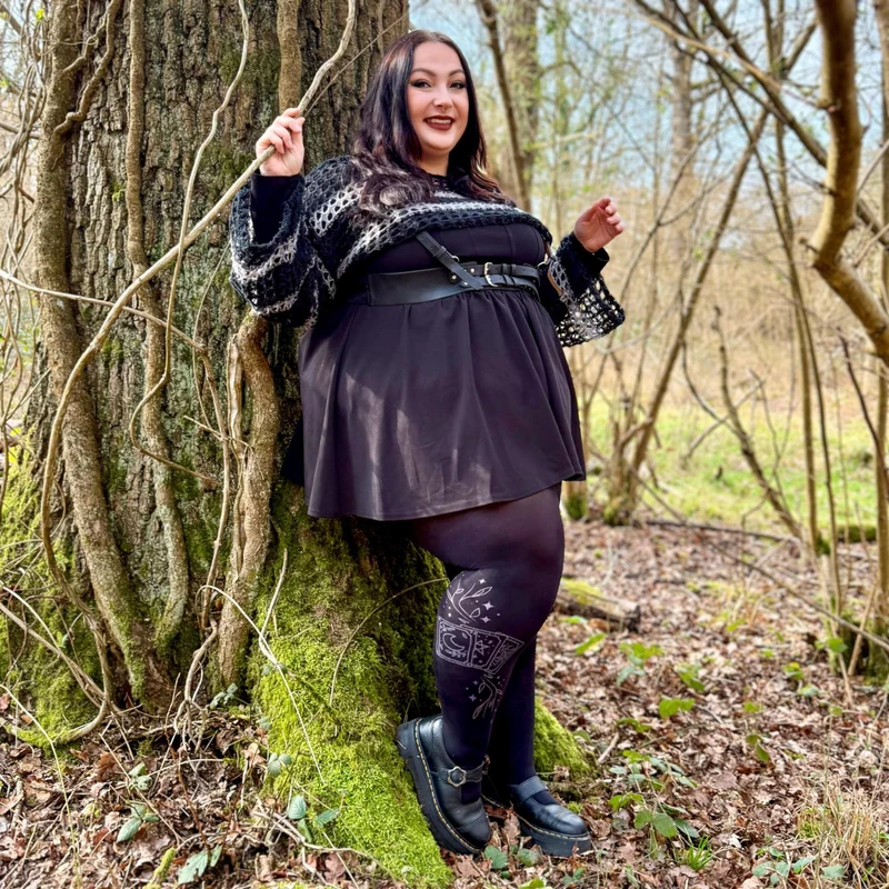 80 Denier Opaque Tights - Tarot