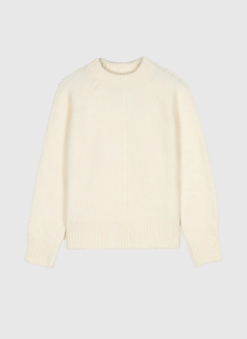 PULL LETRESSY F ecru