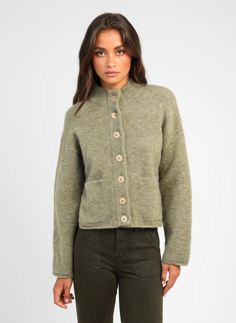 GILET LAUREEN matcha