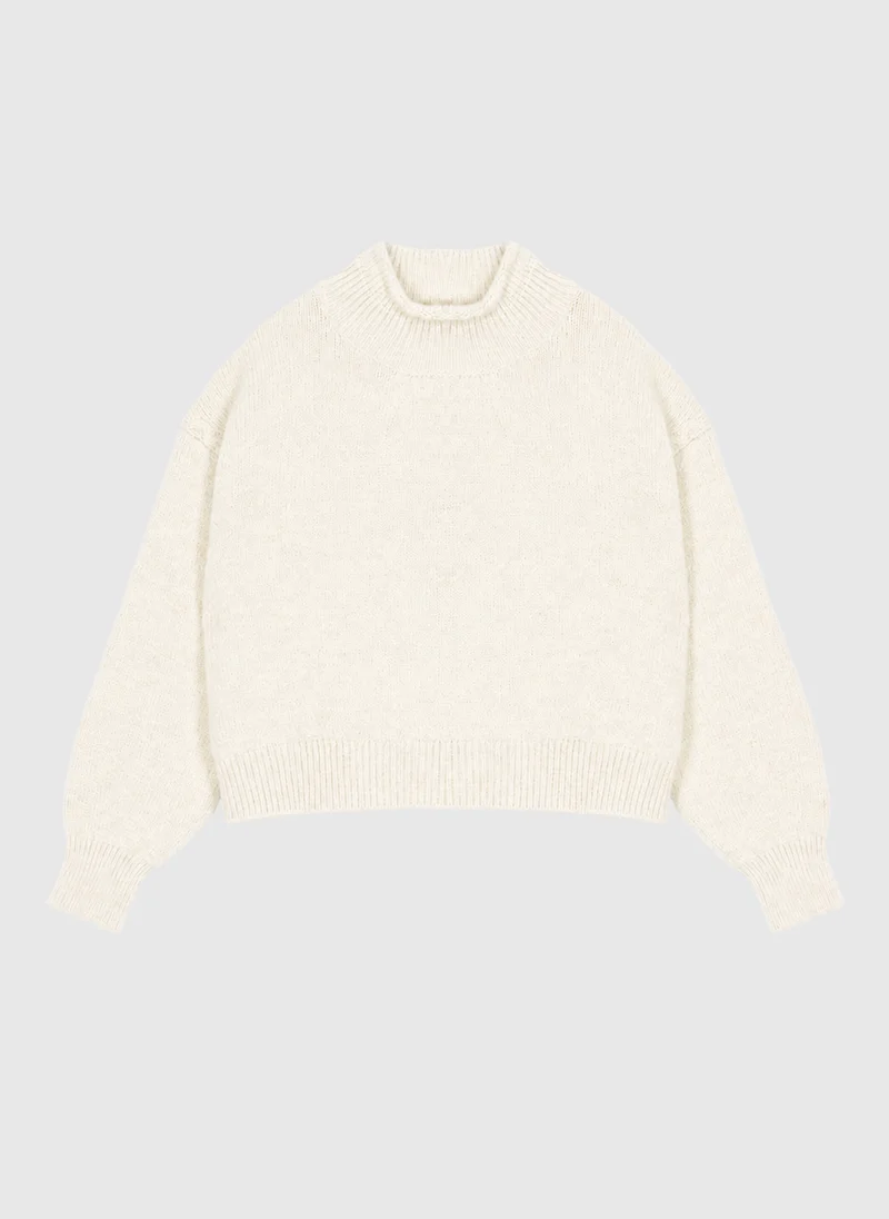 PULL LAROMY H ecru