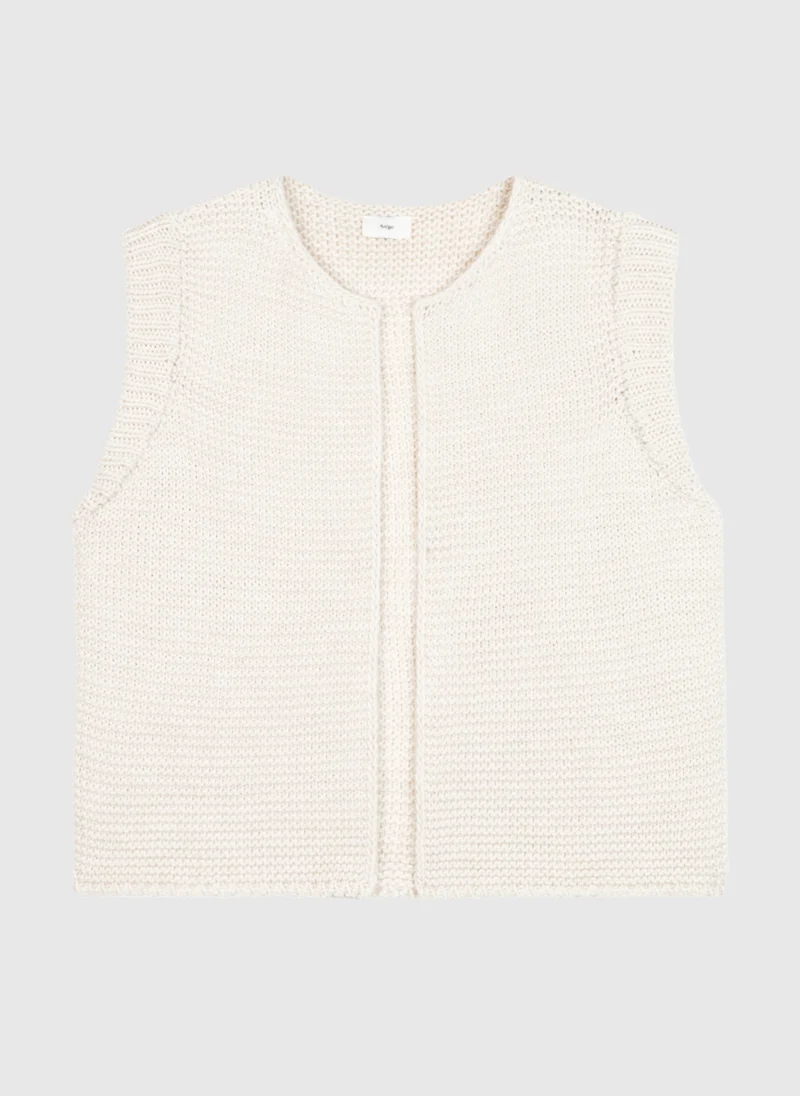 GILET LEGRINGO ecru