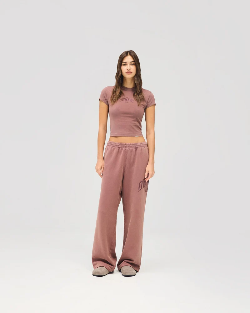 Represent Owners Club Sweatpant - Smoked Rose