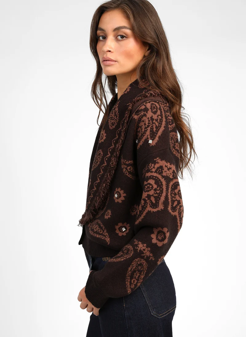 GILET NARIKA chocolat