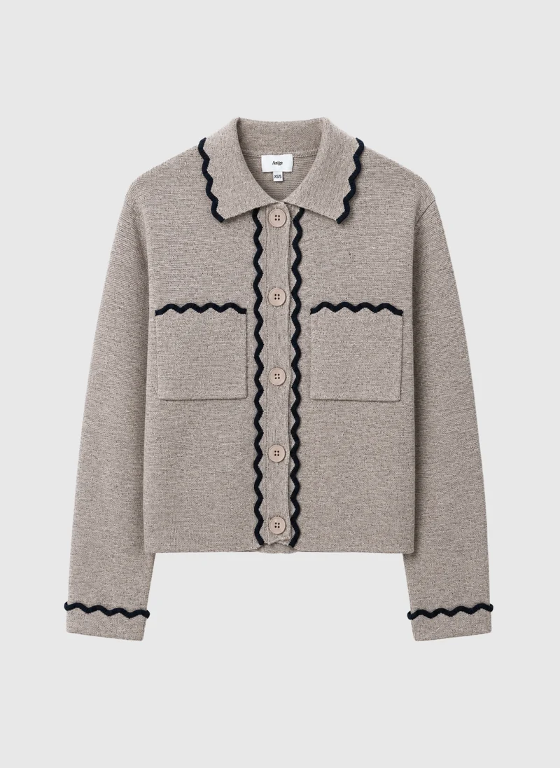 GILET VALIANO AL taupe
