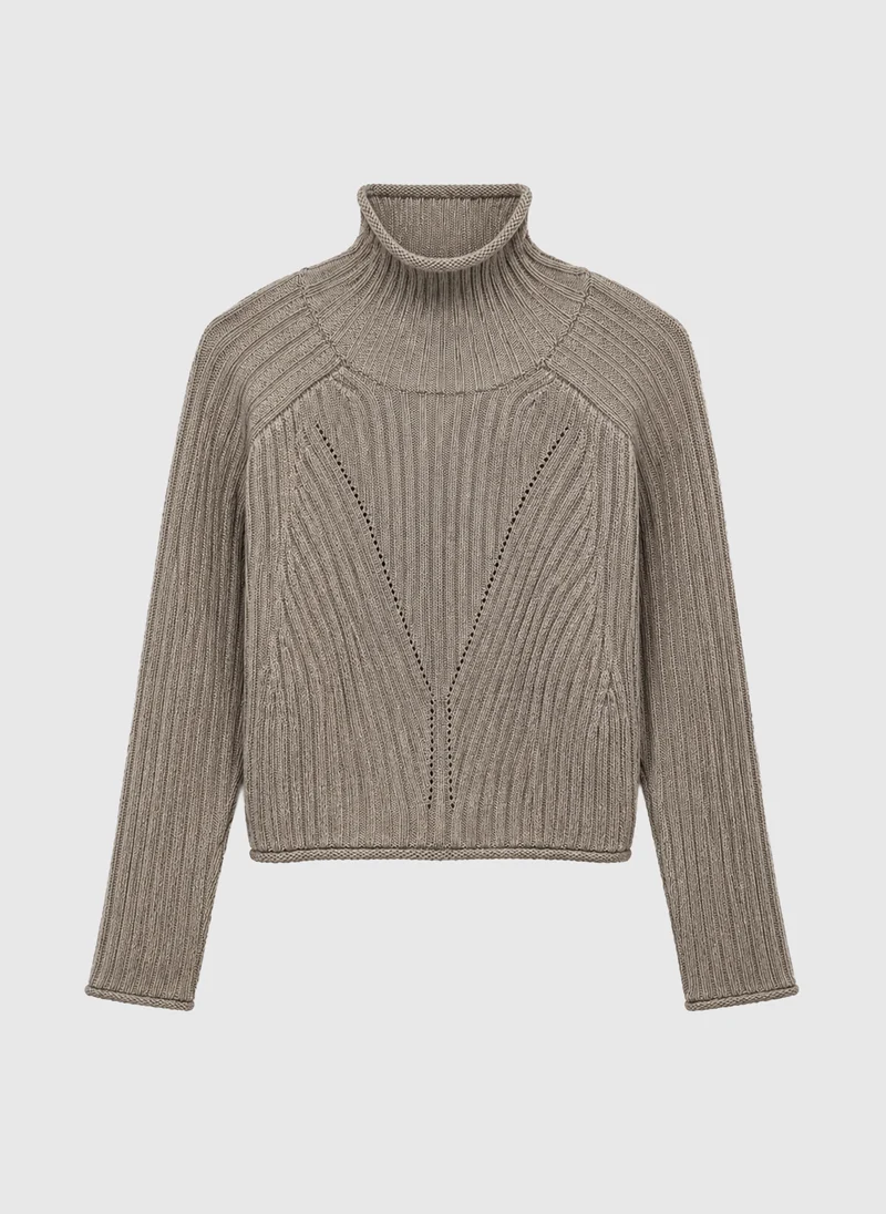 PULL VERTIGO taupe