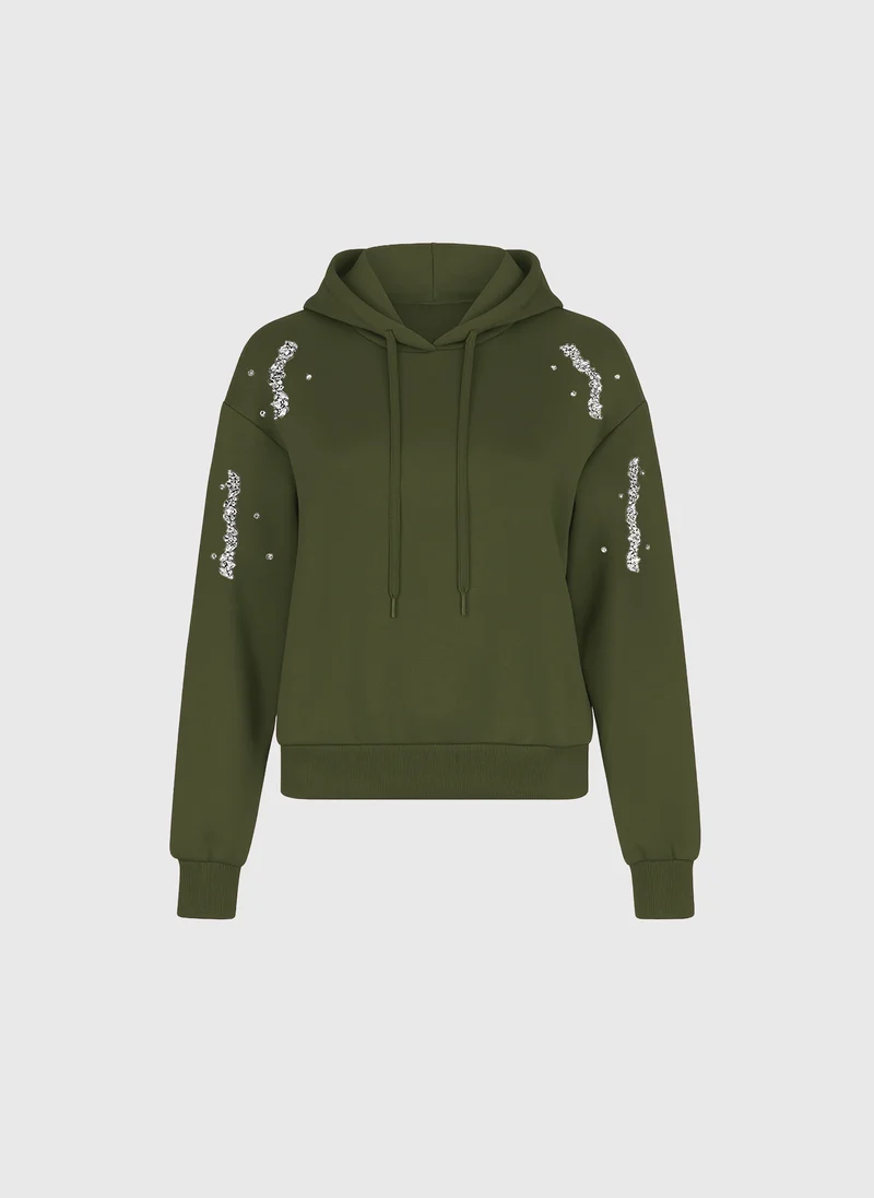 SWEAT AROBIA kaki
